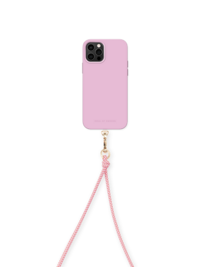 Mobiili Tagakaas Ideal Of Sweden Iphone 12/12 Pro, Silikoon, Bubble Gum Pink