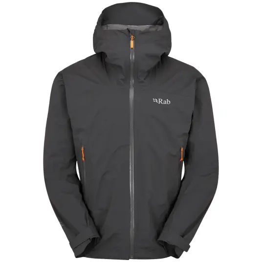 Skalljakke til herre Rab Downpour Light Jacket M Anthracite Skalljakke til herre Rab Downpour Light Jacket M Anthracite