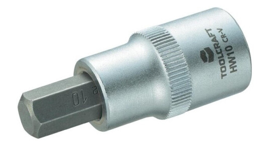 Toolcraft 816159 Unbrako Topnøgle-Bit-Indsats 10 Mm 1/2 (12,5 Mm) Toolcraft 816159 Unbrako Topnøgle-Bit-Indsats 10 Mm 1/2 (12,5 Mm)