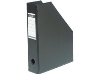 Tidsskriftskassette Elba sort A4 Maxi (stk.)