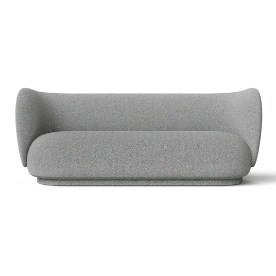 Ferm Living Rico 3 seter sofa Main Line Flax   Navy