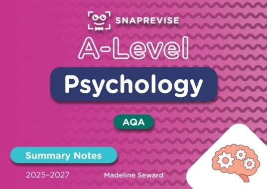 SnapRevise A Level Psychology Summary Notes