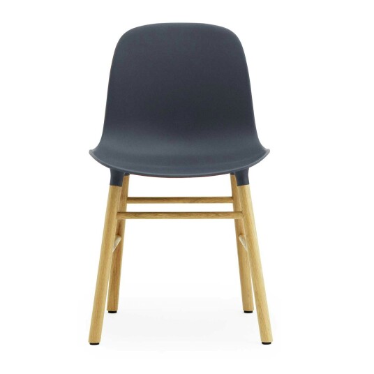 Normann Copenhagen Form Stol Blå/Eik