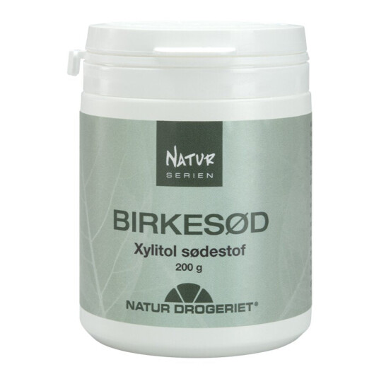 Natur Drogeriet bjørkesød xylitol 200 g Natur Drogeriet bjørkesød xylitol 200 g