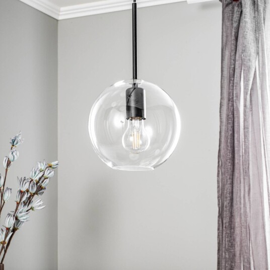 Euluna Sphere M pendellampe med glasskjerm Euluna Sphere M pendellampe med glasskjerm