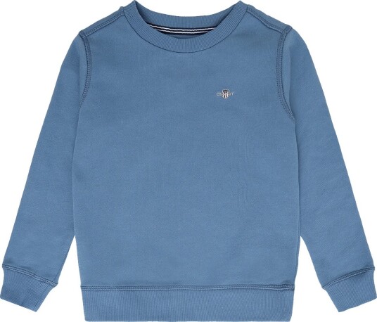 Gant Kids Shield Crew Neck Sweatshirt - SALTY SEA - 92