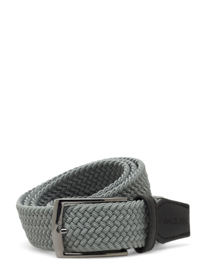 BACKTEE Unisex Elastic Belt - Grey - L BACKTEE Unisex Elastic Belt - Grey - L