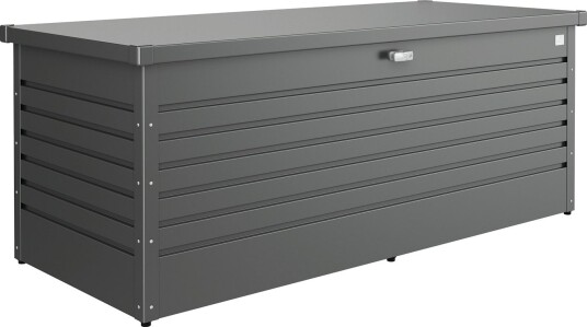 BIOHORT LEISURETIME BOX 180, MØRK GRÅ METALLIC