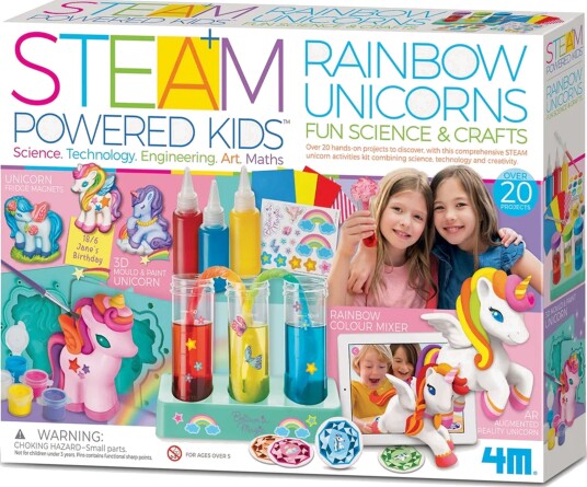 4M STEAM Powered Kids Eksperimentsett Enhjørninger