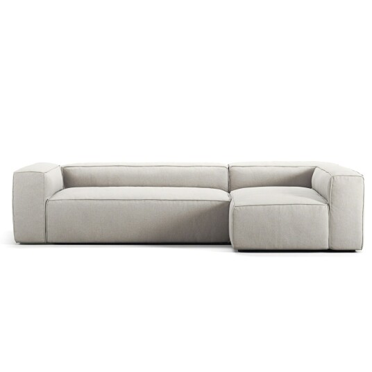 Decotique Grand 4 Seter Sofa Divan Høyre Moon White
