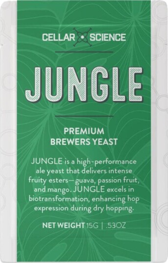 Cellarscience CS JUNGLE Ale Yeast 15g Tørrgjær for humlerike øl
