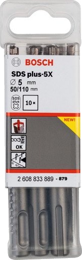 Bosch Hammerbor Plus-5X 5X50x110mm 10 Stk