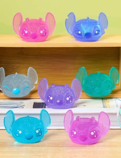 Trend Disney Stitch Squish-a-stitch Blind Capsule Figure Multi/patterned One Size Trend Disney Stitch Squish-a-stitch Blind Capsule Figure Multi/patterned One Size