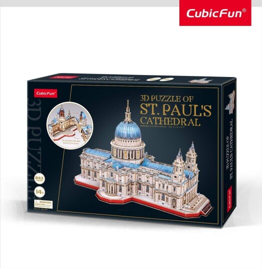 3D-puslespill av St. Paul's Cathedral morsom og engasjerende aktivitet