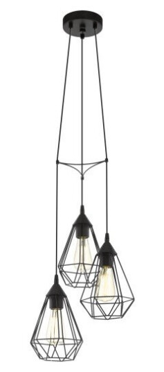 EGLO TARBES pendant light black