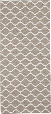 Horredsmattan Wave beige   plastteppe