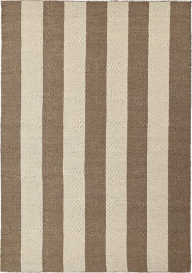 Ullteppe Garine brun/beige Størrelse: 80 x 250 cm