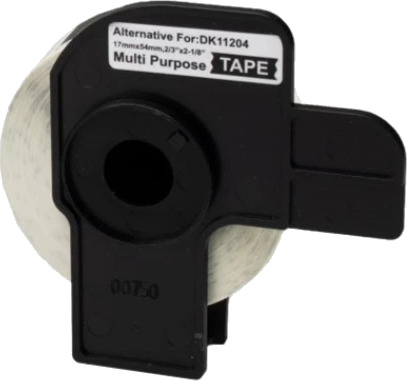 TB DK11204 Universal Etikett 17x54mm (400stk) erstatter Brother DK-11204