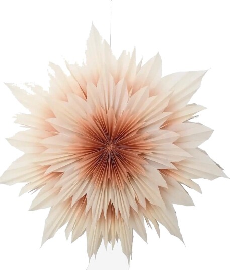 Broste Copenhagen Estelle Star Ornament - RED - Ø 70  cm