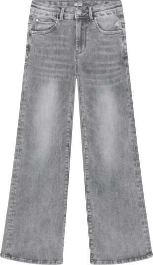 Indian Blue Jeans   Vid passform   Light Grey Denim   Indian Blue Jeans   8 år 128   Jeans   Grå
