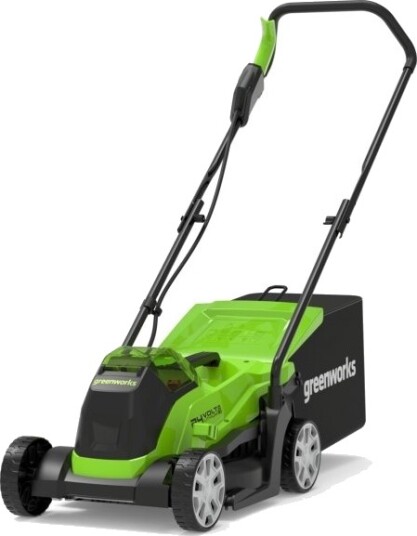 Greenworks 2516107 Gressklipper Som Man Spaserer Bak 520 M² 33 Cm 2,5 Cm 7,5 Cm 260 M² Greenworks 2516107 Gressklipper Som Man Spaserer Bak 520 M² 33 Cm 2,5 Cm 7,5 Cm 260 M²