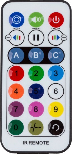 JB Systems IR Remote For Accu mini-par 12TC m.fl