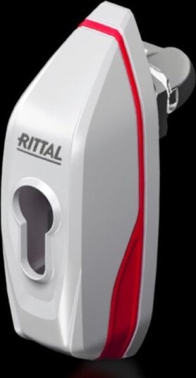 Rittal 2537.100 Dørhåndtak Plast Zink Rød Hvit 1 Stykker 290 G 2537100