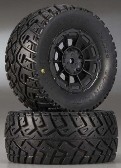 JConcepts G-Locs Yellow w/Black Wheel SCT-E 22/SCT