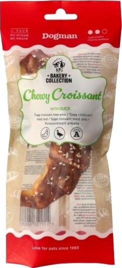 Dogman Bakery Collection Tugg Croissant Med Anka 15 cm 15 cm