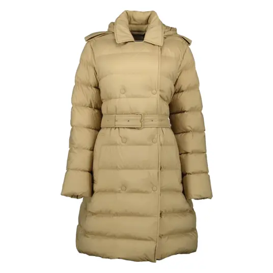 Burberry Dame Frakker Beige L Burberry Dame Frakker Beige L