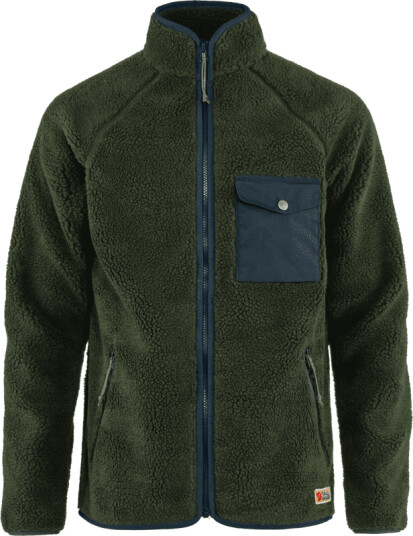 Fjellreven Men's Vardag Pile Fleece XL , Deep Forest Fjellreven Men's Vardag Pile Fleece XL , Deep Forest