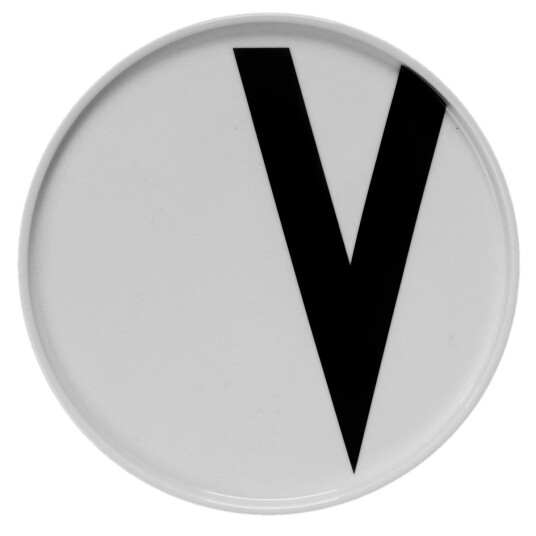 Design Letters tallerken V