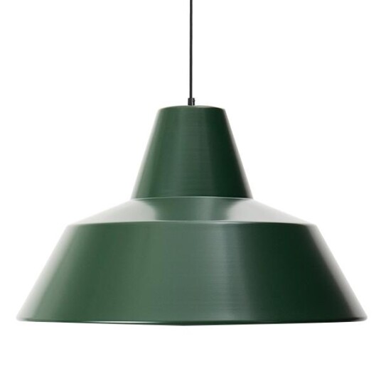 Made By Hand Verkstedslampe Taklampe Racing Green W5 Made By Hand Verkstedslampe Taklampe Racing Green W5