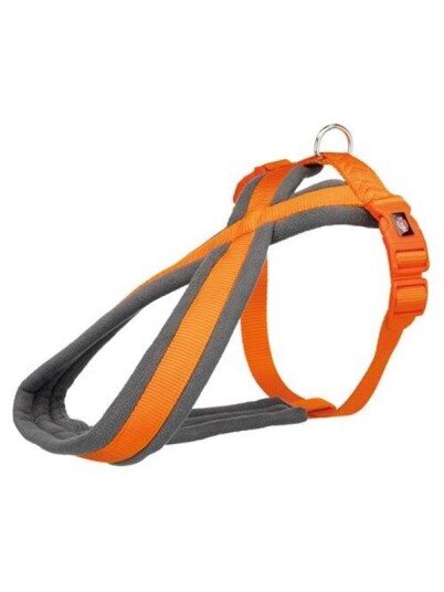 Trixie Premium touring harness S: 3565 cm/20 mm papaya