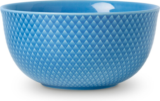 Lyngby porcelæn Rhombe Color Serveringsskål Blå 17,5 cm