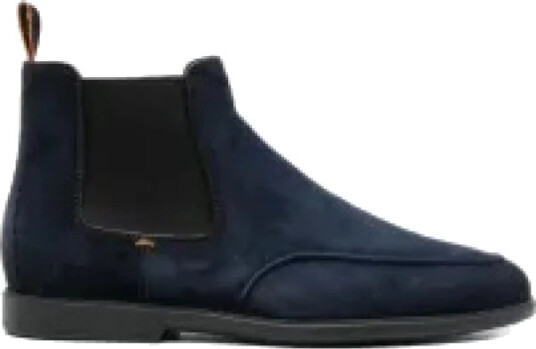 Santoni Herre Sko Blå 40 1/2 EU, Santoni Herre Sko Blå 40 1/2 EU,