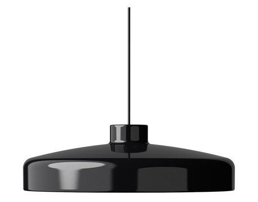 NINE Lakk Taklampe Stor Sort NINE Lakk Taklampe Stor Sort