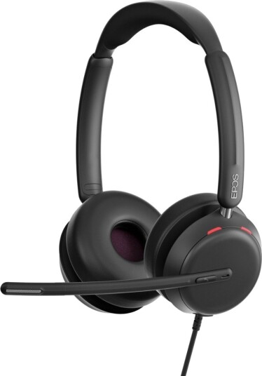 Epos Impact 860 Hodesett Usb-a, Usb-c Optimert For Uc Stereo Svart Epos Impact 860 Hodesett Usb-a, Usb-c Optimert For Uc Stereo Svart
