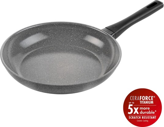 Zwilling Terreno Plus keramisk stekepanne grå 28 cm Zwilling Terreno Plus keramisk stekepanne grå 28 cm