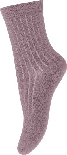 MP Sokker   Ull   Rib   Dark Purple Dove   MP   40/42   Sokker   Lilla   40 42