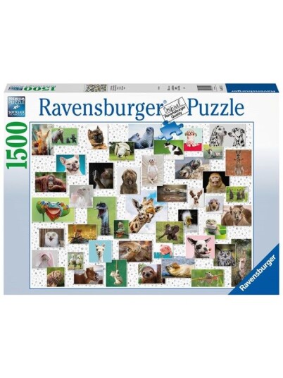Ravensburger Funny Animals Collage 1500p