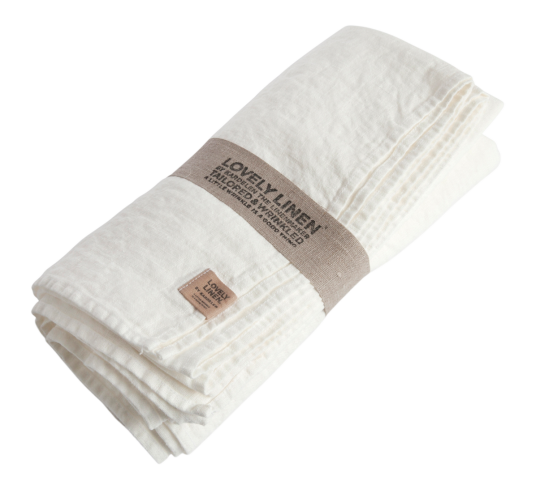 Lovely Linen linduk 145x250 cm offwhite
