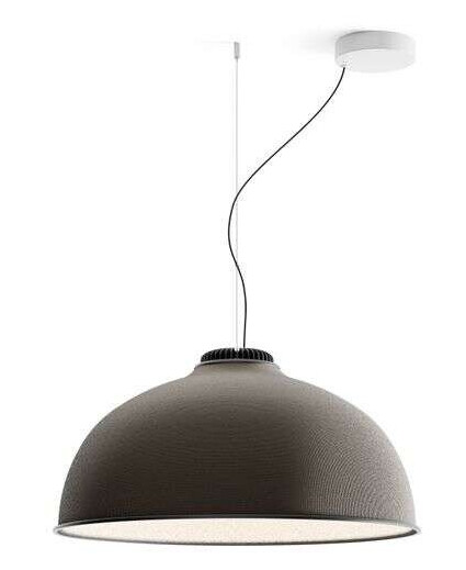 Luceplan - Farel LED Pendel 2700K Dark Grey/White Luceplan