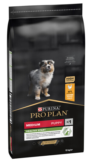 Pro Plan Tørrfôr til Valp Medium Puppy OPTISTART 12 kg Pro Plan Tørrfôr til Valp Medium Puppy OPTISTART 12 kg