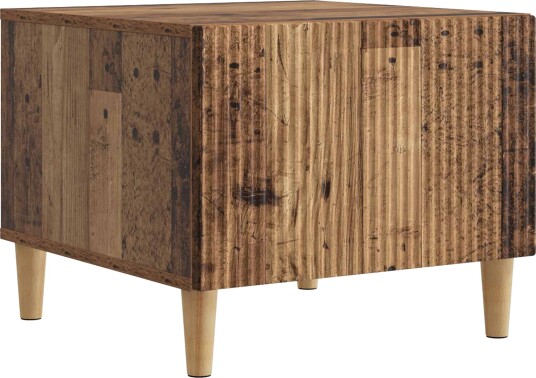 Kaffebord med skuff Gammelt tre 49 x 50 x 40 cm Konstruert tre