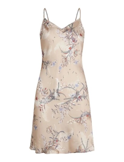 CCDK Copenhagen Jade Chemise Dress Beige XS CCDK Copenhagen Jade Chemise Dress Beige XS