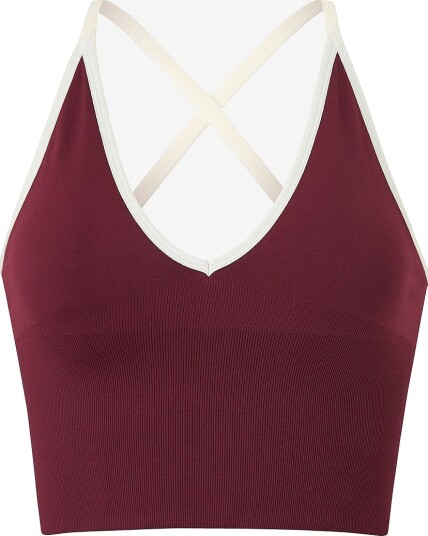 Aim'n   Bh topp Shape Seamless Cross Back Bralette   Rød