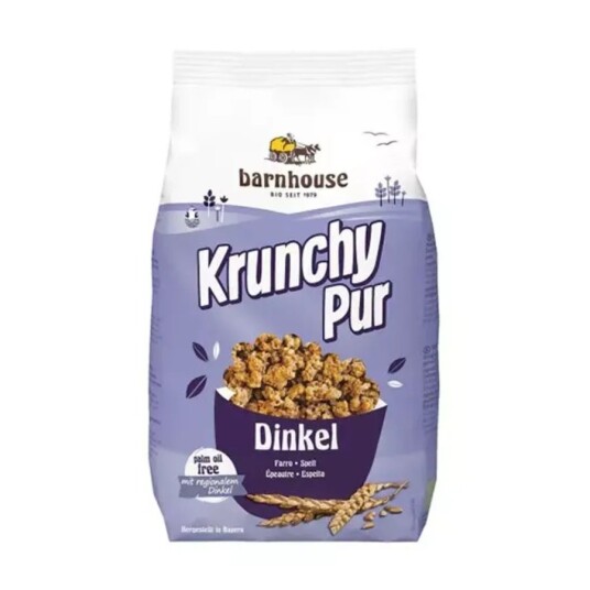 Barnhouse spelt krunchy musli 750 gr Barnhouse spelt krunchy musli 750 gr