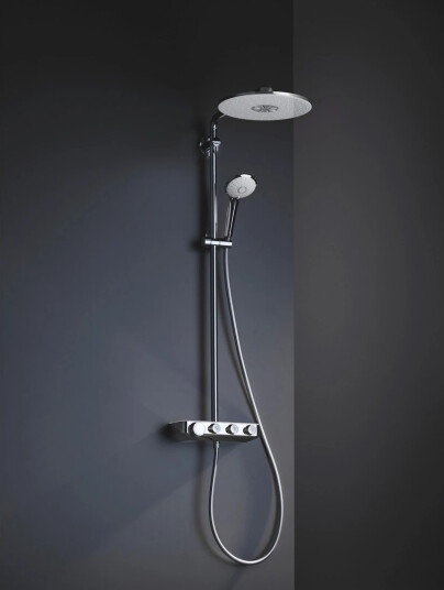 Grohe Euphoria SmartControl 310 Duo Ø310 mm, med 2 stråletyper, Månehvit Grohe Euphoria SmartControl 310 Duo Ø310 mm, med 2 stråletyper, Månehvit