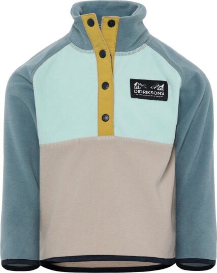 Didriksons Kids" Monte Half Button 5 Ocean Mint 98/104 cm